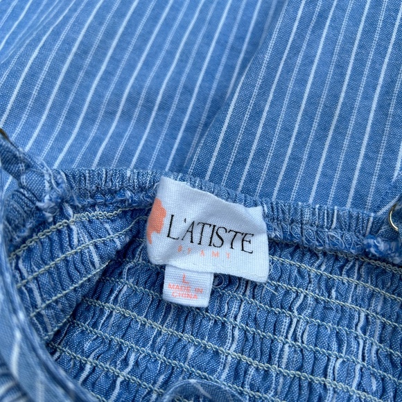 L'ATISTE ⎮ Striped romper - Picture 7 of 8